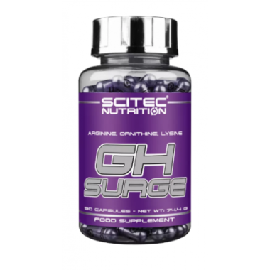 Scitec GH Surge - 90 Capsule Fiecare portie de GHR-X Surge va ofera: creste nivelul de oxid nitric, ajuta la detoxifiere, mentin