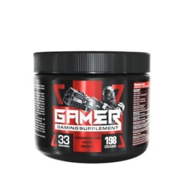 7 Nutrition, Gamer - 198 grame - Energy Drink - Preworkout BENEFICII Gamer: imbunatateste regenerarea, imbunatateste functia cer
