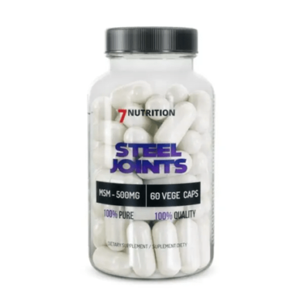 7 Nutrition Steel Joints - 60 capsule (pentru articulatii) Ideal pentru imbunatatirea functiilor articulatiilor. Nu asteptati pa