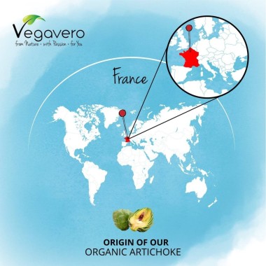 Vegavero Organic Artichoke 650 mg, 120 capsule (Anghinare) Beneficii Anghinare: imbuntateste sanatatea inimii, regleaza tensiune