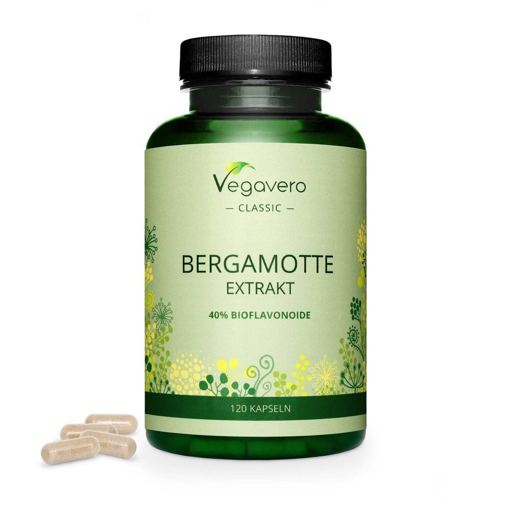Vegavero Bergamot Extract 625 mg, 120 Capsule BENEFICII BERGAMOT: poate reduce nivelul de cortizol (hormonul stresului), favoriz Vegavero Bergamot Extract 625 mg, 120 Capsule BENEFICII BERGAMOT: poate reduce nivelul de cortizol (hormonul stresului), favoriz