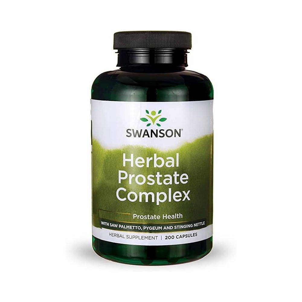 Swanson Herbal Prostate Complex, 545 mg, 200 capsule BENEFICII HERBAL PROSTATE COMPLEX: sustine sanatatea prostatei, sustine ech Swanson Herbal Prostate Complex, 545 mg, 200 capsule BENEFICII HERBAL PROSTATE COMPLEX: sustine sanatatea prostatei, sustine ech