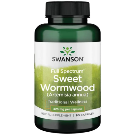 Pelin Dulce 425mg 90 Capsule, Swanson (Wormwood, Pelinita, Artemisia Annua) Pelin Dulce, Wormwood, Pelinita, Artemisia Annua ben