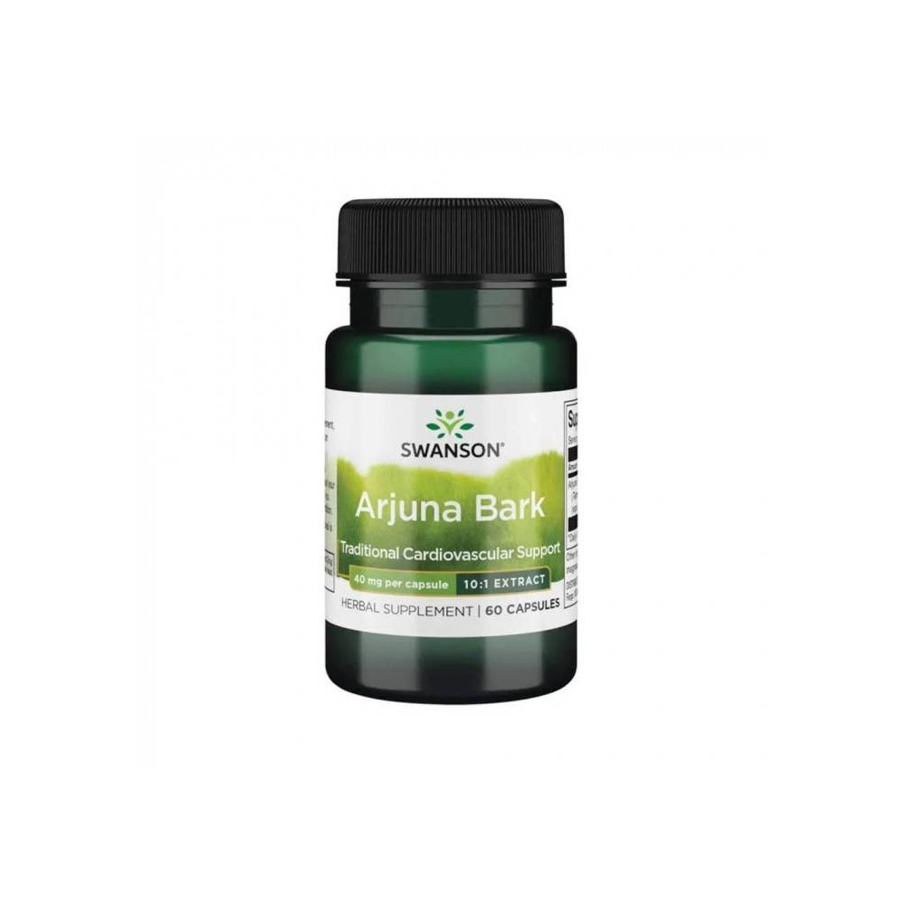 Swanson Full Spectrum Arjuna Bark (10:1) Extract, 40 mg 60 capsule BENEFICII ARJUNA: ajuta la protejarea inimii impotriva hipert Swanson Full Spectrum Arjuna Bark (10:1) Extract, 40 mg 60 capsule BENEFICII ARJUNA: ajuta la protejarea inimii impotriva hipert