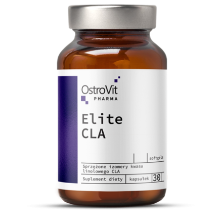 OstroVit Pharma Elite CLA 30 capsule (Acid linoleic conjugat) BENEFICII CLA: Poate contribui la reglarea nivelului de colesterol