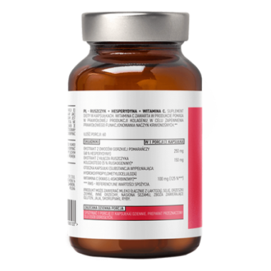 OstroVit Pharma Ruscus + Hesperidin + Vitamin C, 60 capsule OstroVit Pharma Ruscus + Hesperidin + Vitamina C este un supliment a