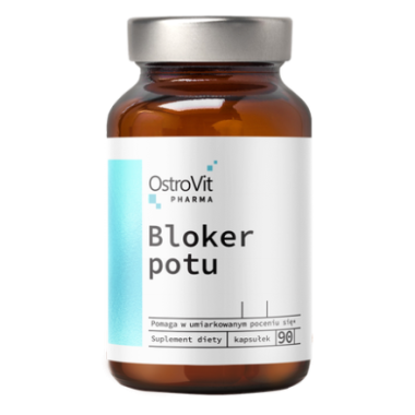 OstroVit Pharma Sweat Blocker 90 capsule (impotriva transpiratiei excesive) OstroVit Pharma Sweat Blocker este un supliment alim
