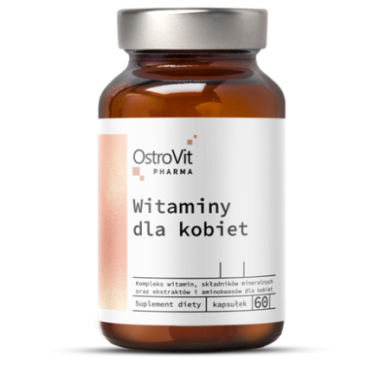 OstroVit Pharma Vitamins For Women, 60 capsule (Vitamine pentru femei) Proprietati ale vitaminelor OstroVit Pharma pentru femei: