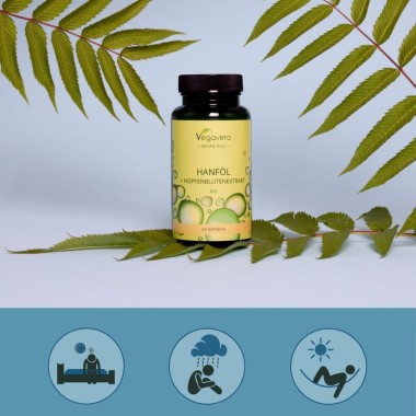 Vegavero Organic Hemp & Hop Seed Oil, 60 Capsule (Ulei din seminte de canepa) Produsul nostru este special din mai multe motive.