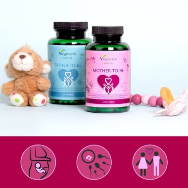 Vagavero Mother-to-be Complex, 120 Capsule (Suport pentru fertilitatea femeilor) BENEFICII Mother-to-be Complex: Vitamina B6 con